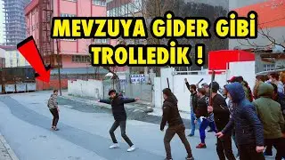 TOPLUCA İNSANLARIN &Uuml;ST&Uuml;NE KOŞMA ŞAKASI İLE TROLLEDİK !