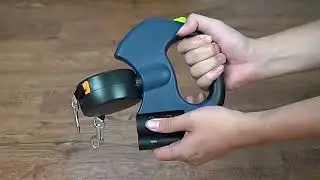 Double Dog Retractable Leash &ndash; 360&deg; Tangle-Free Walking for Two Dogs