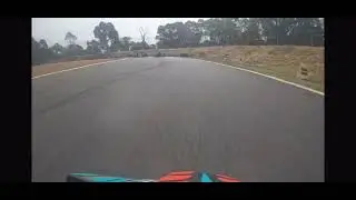 Hot lap of the Bendigo kart club
