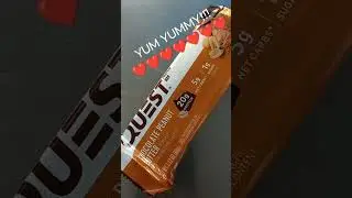 This Quest Bar is AWESOME! 💯❤️⭐⭐⭐⭐⭐ #nutrition #fitness #bodybuilding
