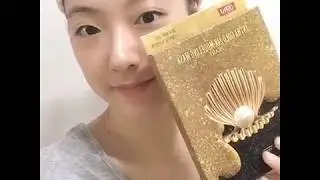 NOHJ INTRA GOLD 24K MODELING MASK-PEARL Instagram Review