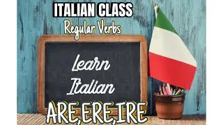 Learning Italian regular verbs #italian #italy #learnigbolanguage #top #viralvideo