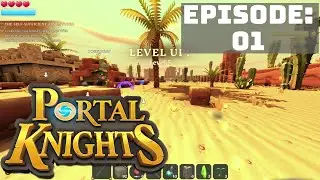 Portal Knights - Episode 01 - Let's Play w/ Poseidunn
