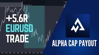 +5.6RR trade on EU + Alpha Cap Payout