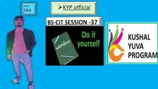 Do it yourself 37 / BS-CIT session 37 ka do it yourself