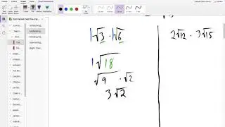 Multiplying Radicals Monomials