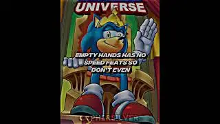 Archie Sonic Vs Empty Hands @kingofmichaelopolis3510