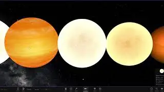Star Size Comparison Ultimate (New sizes!) Universe Sandbox