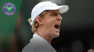 Kevin Anderson wins tight clash with Gael Monfils | Wimbledon 2018