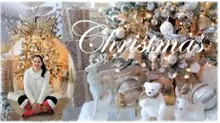 Ideas para decorar arbol de navidad🎄 Decoración navideña de mi sala