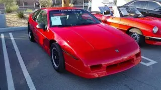 1988 Pontiac Fiero GT 1 Owner Survivor 24,109 Miles SOLD $10,325 Auction V6 5 Spd 1 of 6,848 Made 88