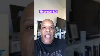 Scripture for today - Hebrews 1:3 | Meditate Word | Bible Audio