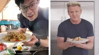 Challenging Gordon Ramsay's 10 minute dish! | Shrimp Scampi | Ken's Kitchen | EP6