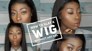 HOW TO SLAY A 360 LACE FRONTAL WIG WITHOUT ANY GEL | YEAH WIGS