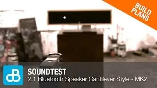Cantilever 2.1 Bluetooth Speaker MK2 - SOUND DEMO - by SoundBlab