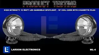 100W Magnetic Sealed Beam HIR Spotlight - 3.25