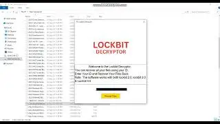 Como descriptografar Lockbit Black, tamb&eacute;m conhecido como Lockbit 3.0 Ransomware| #lockbit #decrypt