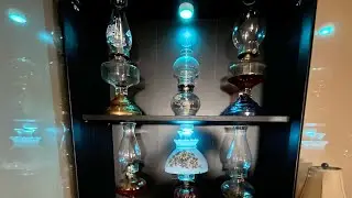 Vintage oil lamps
