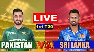 PAK Vs SL Match Live Score | Live Cricket Match Today | PAK Vs SL live 1st innings last 6 Ov
