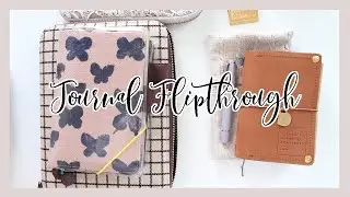 Обзор блокнота-дневника Passport Traveler's Notebook Journal и как я архивирую свои вкладыши | ED...