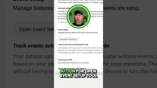 Where Did The Event Setup Tool Go?