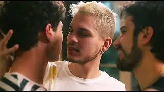 Luca, Antonio & Denis - Hot Threesomes Love Scene in Maschile Singolare (Mascarpone) Gay Movie