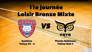 ASNIÈRES VOLLEY 4 - 11ÈME JOURNÉE - LOISIR BRONZE MIXTE 🏐🚨