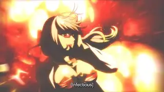 pitfall - Infectious (space) (lyrics) AMV