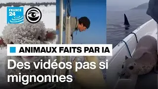 Animaux faits par IA : Des vid&eacute;os pas si mignonnes &bull; Les Observateurs - France 24