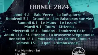MILLED PAVEMENT RECORDS France Tour 2024