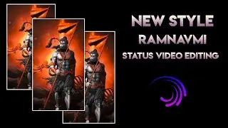 Ramnavmi status video editing alight motion||new style ramnavmi status video editing alight motion🕉️