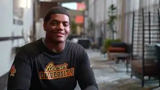 Знакомьтесь, Карсон Винсон: от Alabama A&M до выбора &laquo;Рэйвенс&raquo; в 5-м раунде драфта #seniorbowl #n...