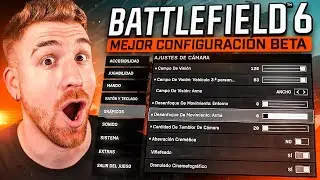 MEJORES AJUSTES PARA BATTLEFIELD 6  | MANDO, GRAFICOS Y SONIDO
