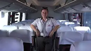 De Carona com o VolksBus da Zanca Transportes