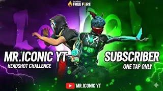 New video !! Freefire headshot challenge vs subscriber 🔥!! Bundle giveway 🔥 #gaming #freefire 