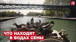 Сейфы, самокаты, мебель: что находят в водах Сены