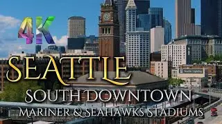 usa SEATTLE: WALKING BEST TOUR OF SEAHAWKS + MARINERS STADIUMS + CHINATOWN & HISTORIC PIONEER SQUARE