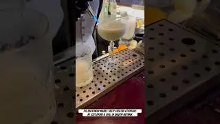bartender makes tasty creative cocktails at Lost Drink & Chill in Saigon Vietnam #saigon #cocktails