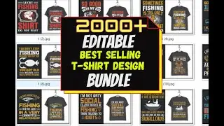 20000+ T-Shirt Designs Mega Bundle Cheap Price [New Edition 2020 ]