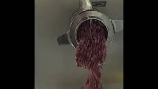 PSS RM 114 P - Grinding Pork #meat #processing #meatlovers #speed #grinder #equipment #pork