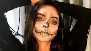 Halloween makeup look | 🎃 SCARY Makeup #easyhalloweenmakeup #quickhalloweenmakeup #scarymakeup