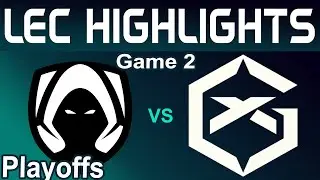 TH vs GX Highlights Game 2 LEC Summer Playoffs 2024 Team Heretics vs GIANTX by Onivia