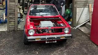 Nissan leaf swapped VW mk1 cabriolet/rabbit