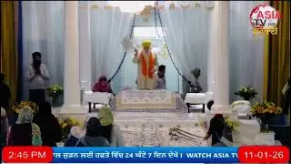 kirtan hazri by bhai Gagandeep singh  calgary 