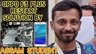 Oppo F3+ Restart Problem Solved By Student👩&zwj;🎓#MobileRepairingCourse
