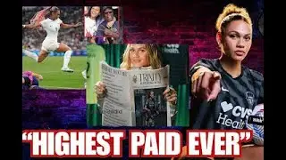 Trinity Rodman Becomes Highest-Paid Female Footballer With Record Deal #nwsl #trinityrodman 