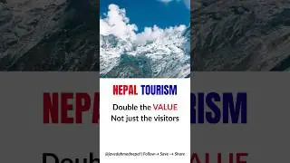 Nepal welcomed 1.15  tourists in 2024 &mdash; but they spend just $41/day vs Thailand&rsquo;s $160+.🇳🇵✨