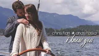 ● christian + anastasia | i know you