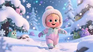 Winter ABC Baby Magic ❄️✨ | Learn Alphabet for Kids | ABC Fun in Winter Wonderland