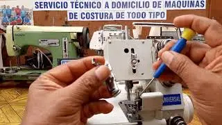 Como sé Encontró a Reparar Remalladora Overlock FN 725